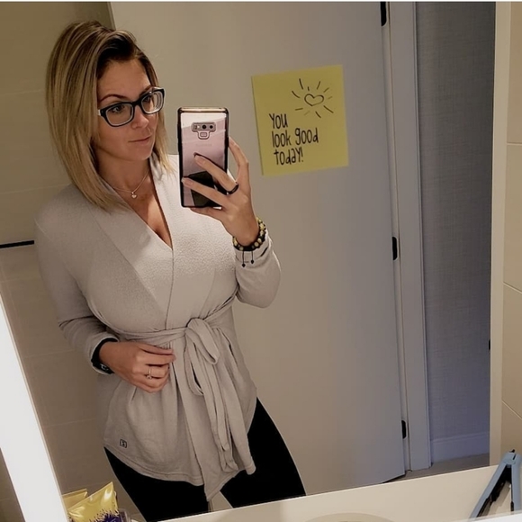 Zobha Grey Cardigan - Picture 4 of 7